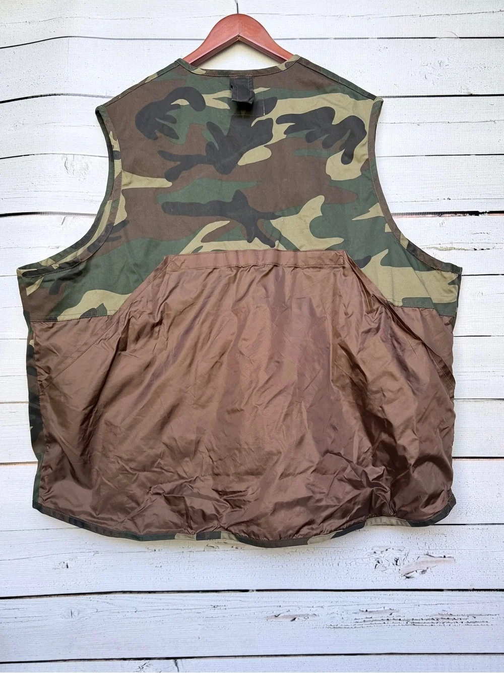 Northwest Territory Camo Utility Vest - Green/Brown/Black